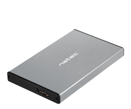 Akcesoria do dysków NATEC RHINO GO SATA 2.5" USB 3.0 Szara NKZ-1281